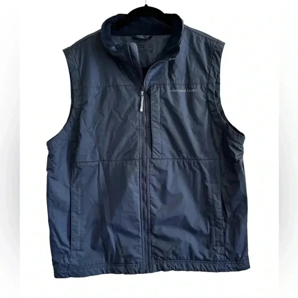 Vineyard Vines Tech Windbreaker Vest Size L